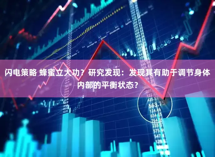 闪电策略 蜂蜜立大功？研究发现：发现其有助于调节身体内部的平衡状态？